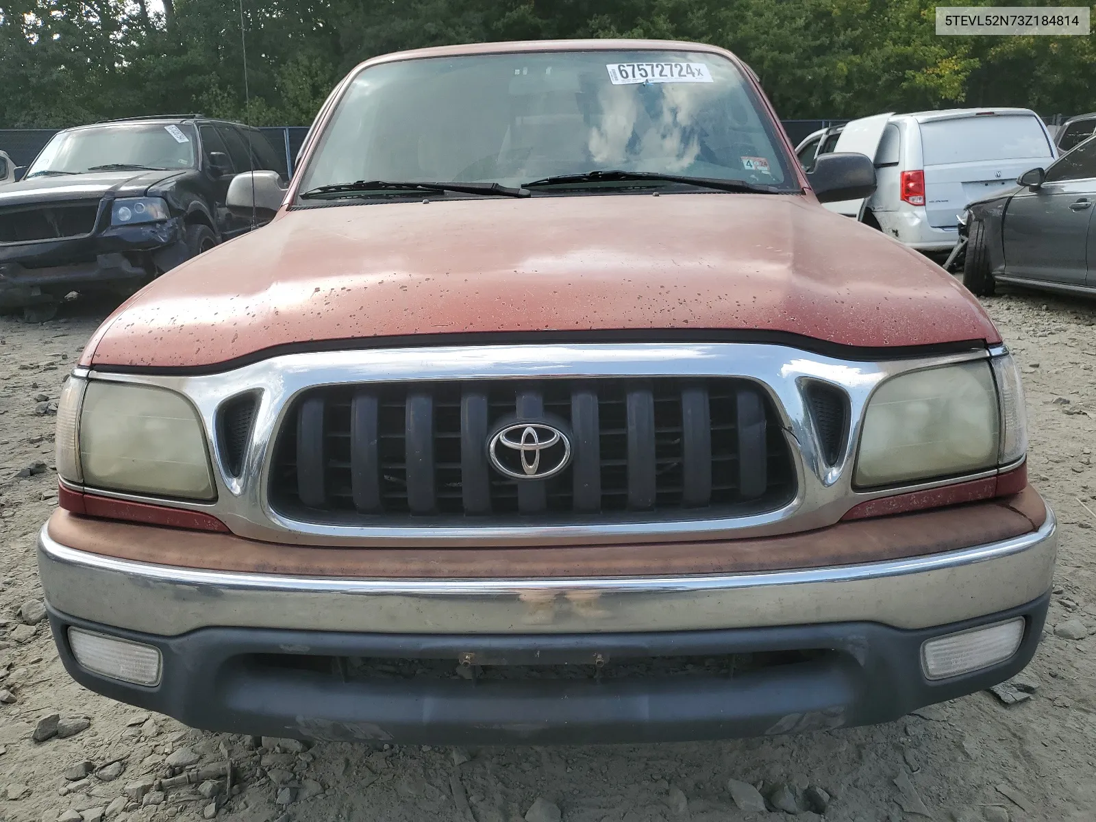 5TEVL52N73Z184814 2003 Toyota Tacoma Xtracab