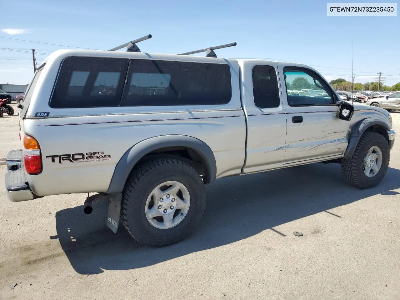 2003 Toyota Tacoma Xtracab VIN: 5TEWN72N73Z235450 Lot: 67773834