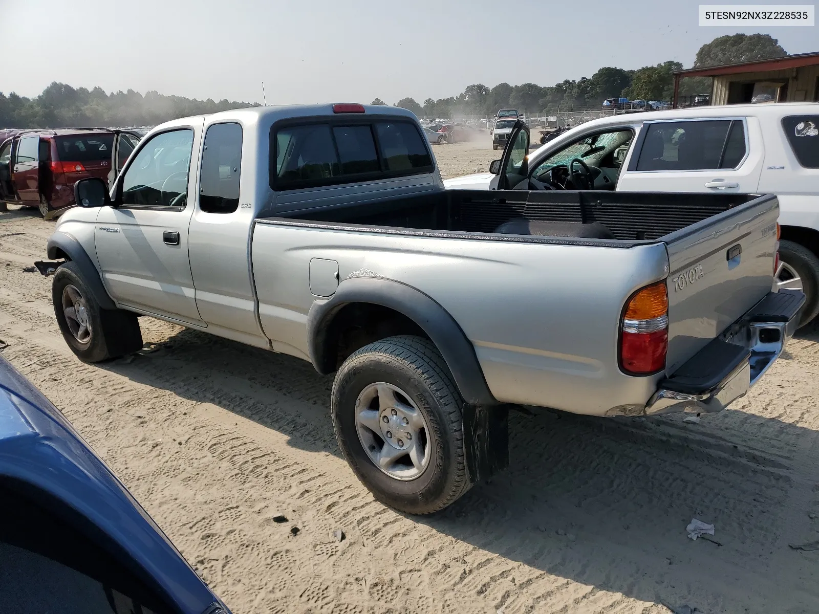 5TESN92NX3Z228535 2003 Toyota Tacoma Xtracab Prerunner