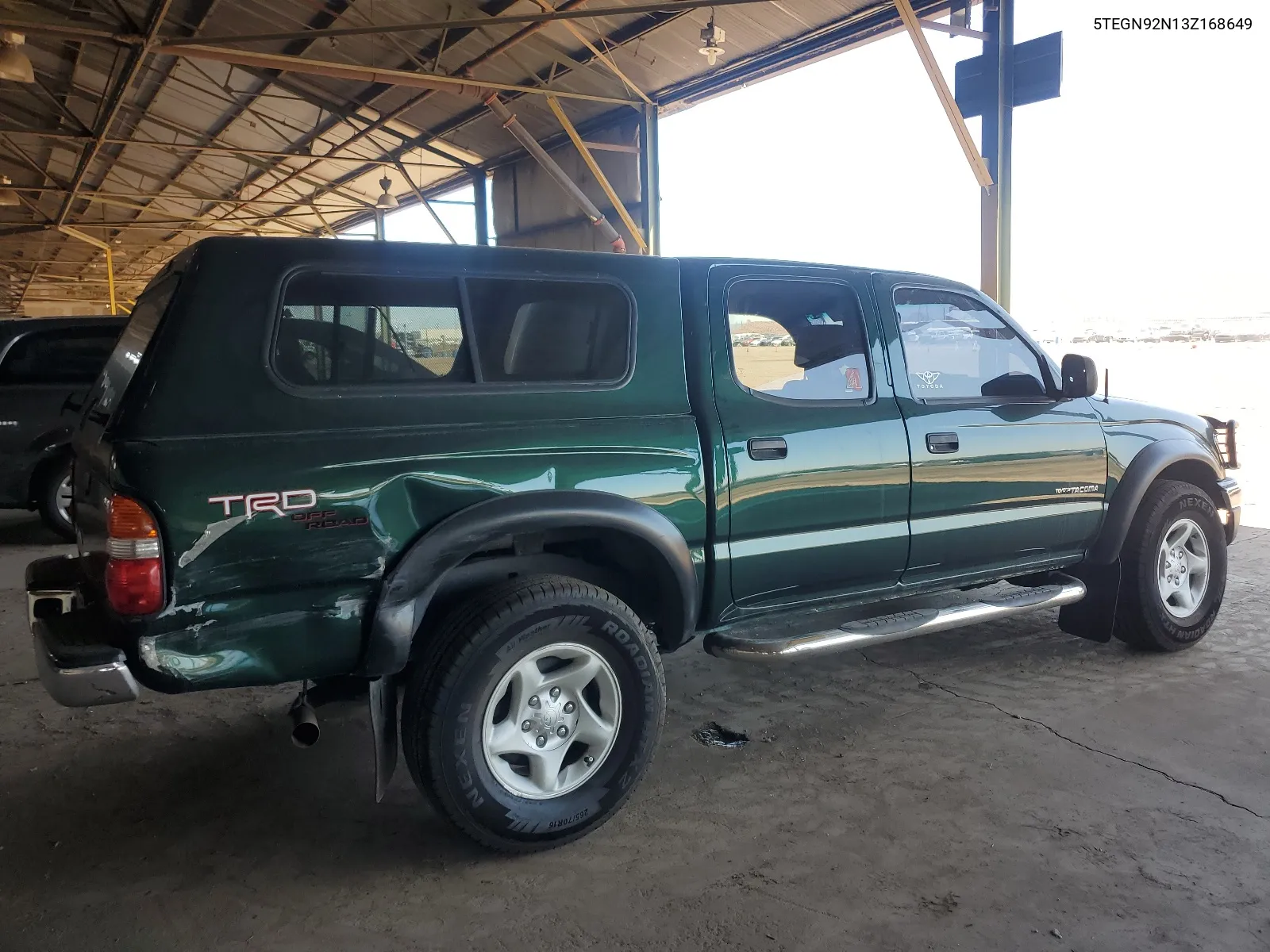 2003 Toyota Tacoma Double Cab Prerunner VIN: 5TEGN92N13Z168649 Lot: 68073094