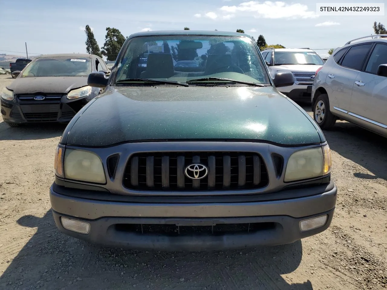 2003 Toyota Tacoma VIN: 5TENL42N43Z249323 Lot: 68154054