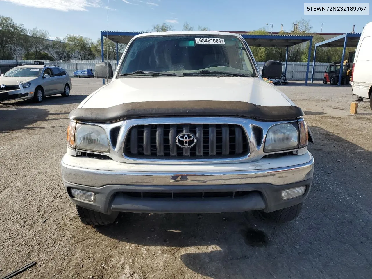 2003 Toyota Tacoma Xtracab VIN: 5TEWN72N23Z189767 Lot: 68461084