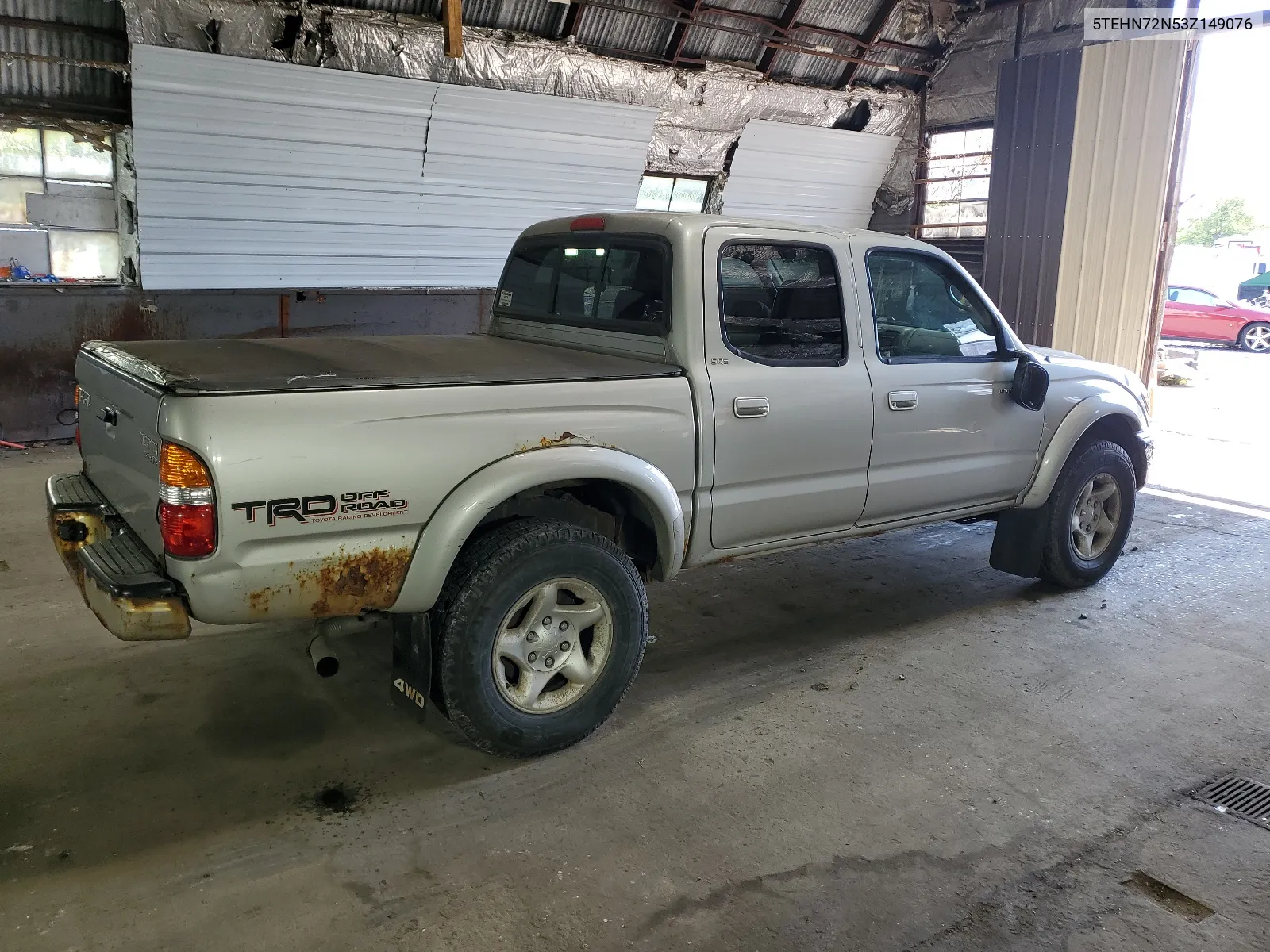 2003 Toyota Tacoma Double Cab VIN: 5TEHN72N53Z149076 Lot: 68841654