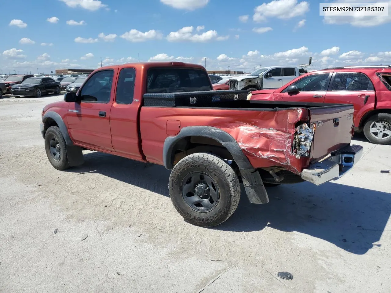 5TESM92N73Z185307 2003 Toyota Tacoma Xtracab Prerunner