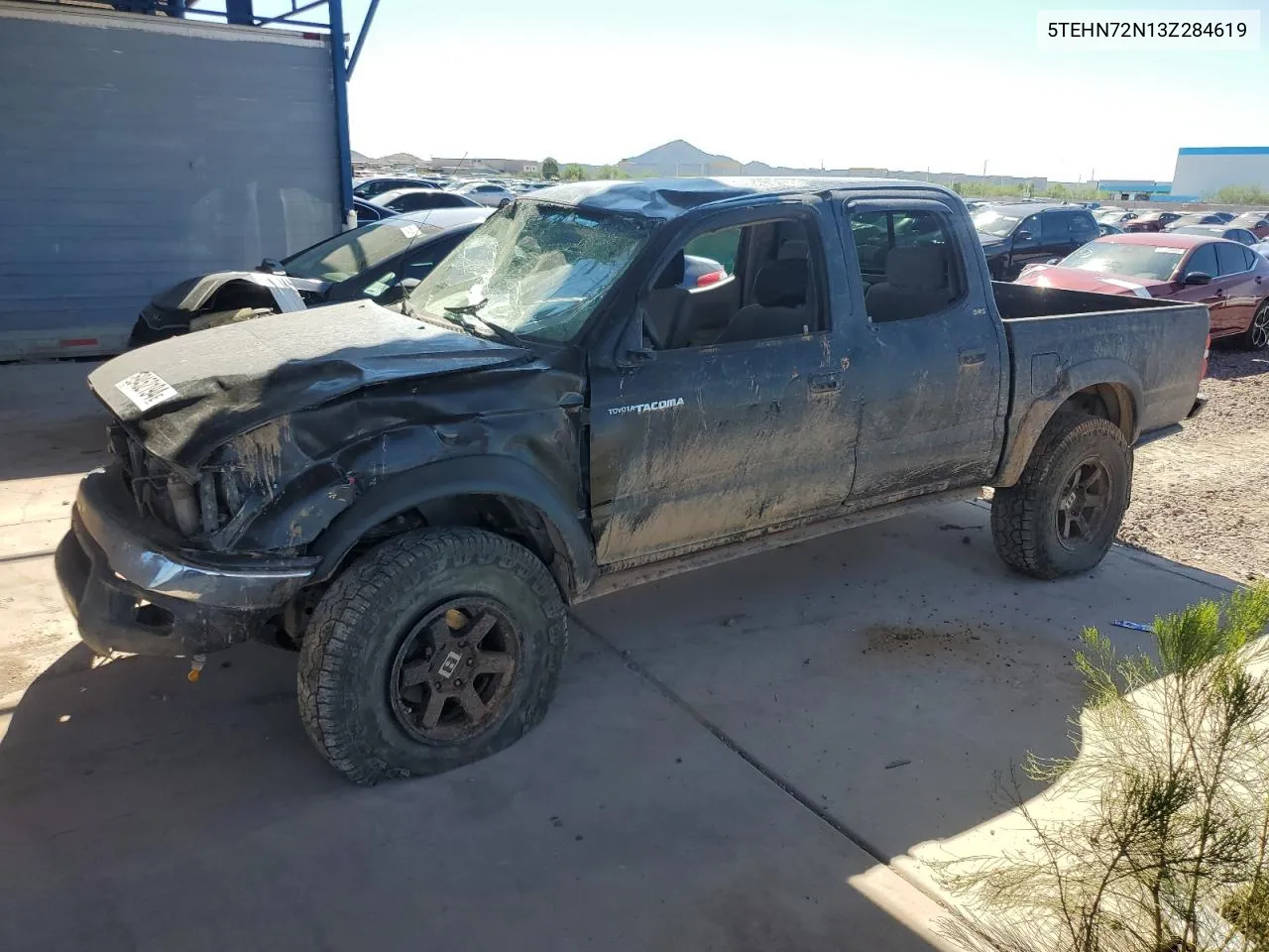 2003 Toyota Tacoma Double Cab VIN: 5TEHN72N13Z284619 Lot: 69452194