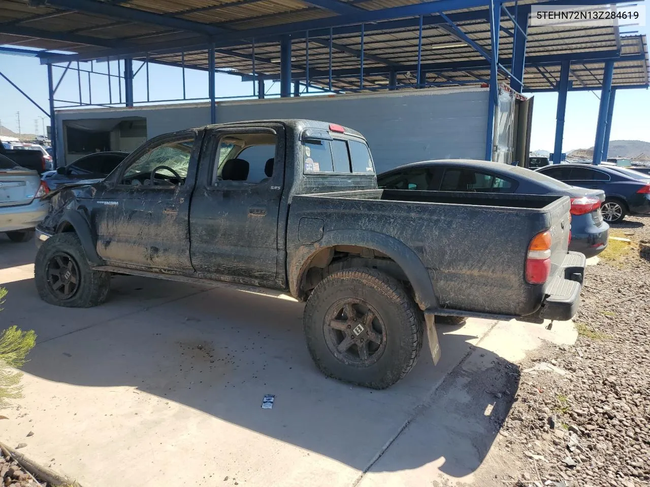 2003 Toyota Tacoma Double Cab VIN: 5TEHN72N13Z284619 Lot: 69452194