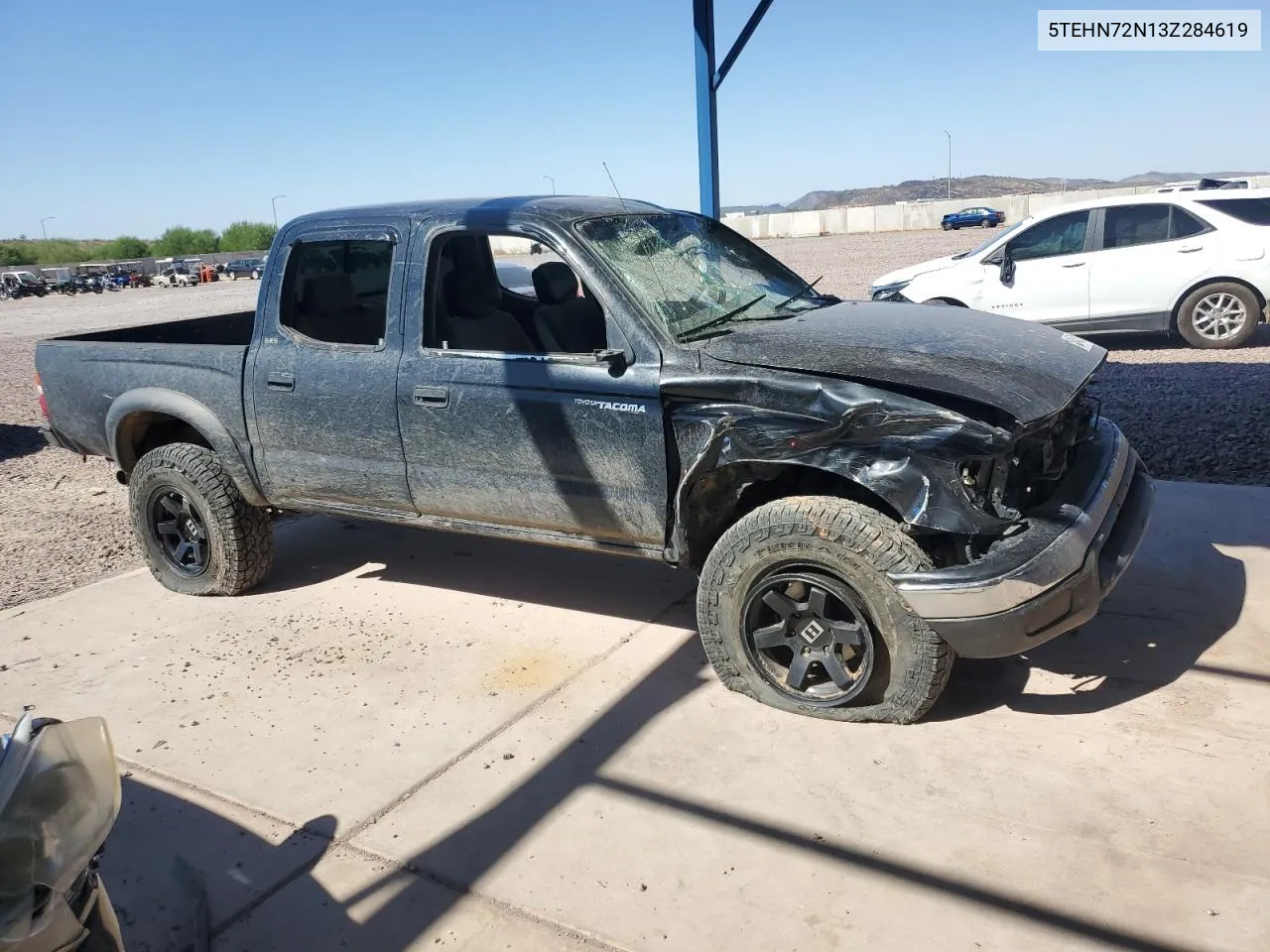 2003 Toyota Tacoma Double Cab VIN: 5TEHN72N13Z284619 Lot: 69452194