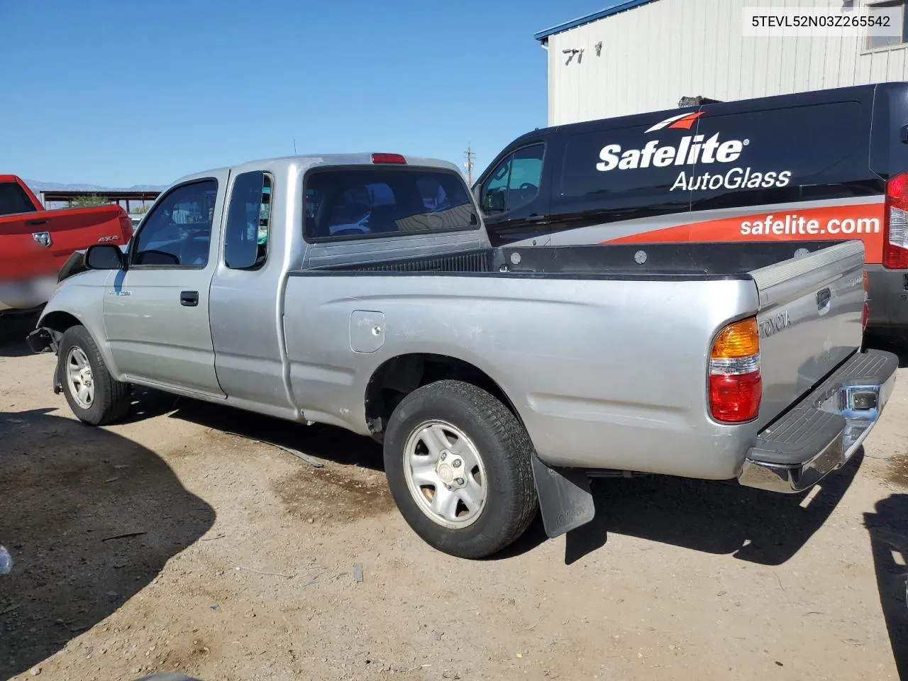 2003 Toyota Tacoma Xtracab VIN: 5TEVL52N03Z265542 Lot: 70207774