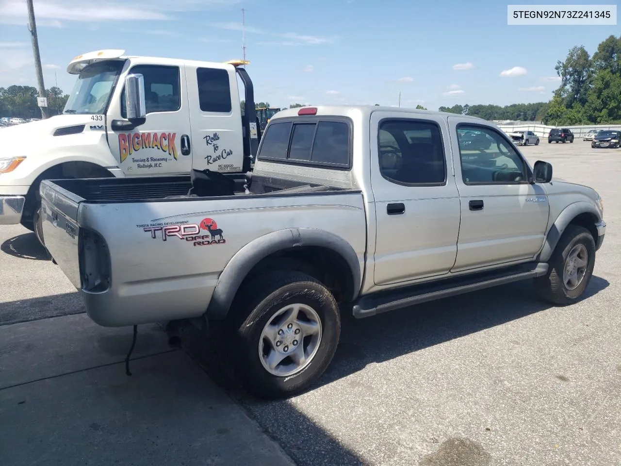 5TEGN92N73Z241345 2003 Toyota Tacoma Double Cab Prerunner