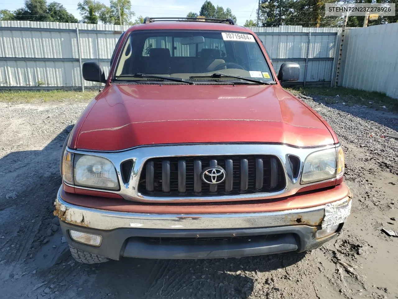 5TEHN72N23Z278926 2003 Toyota Tacoma Double Cab