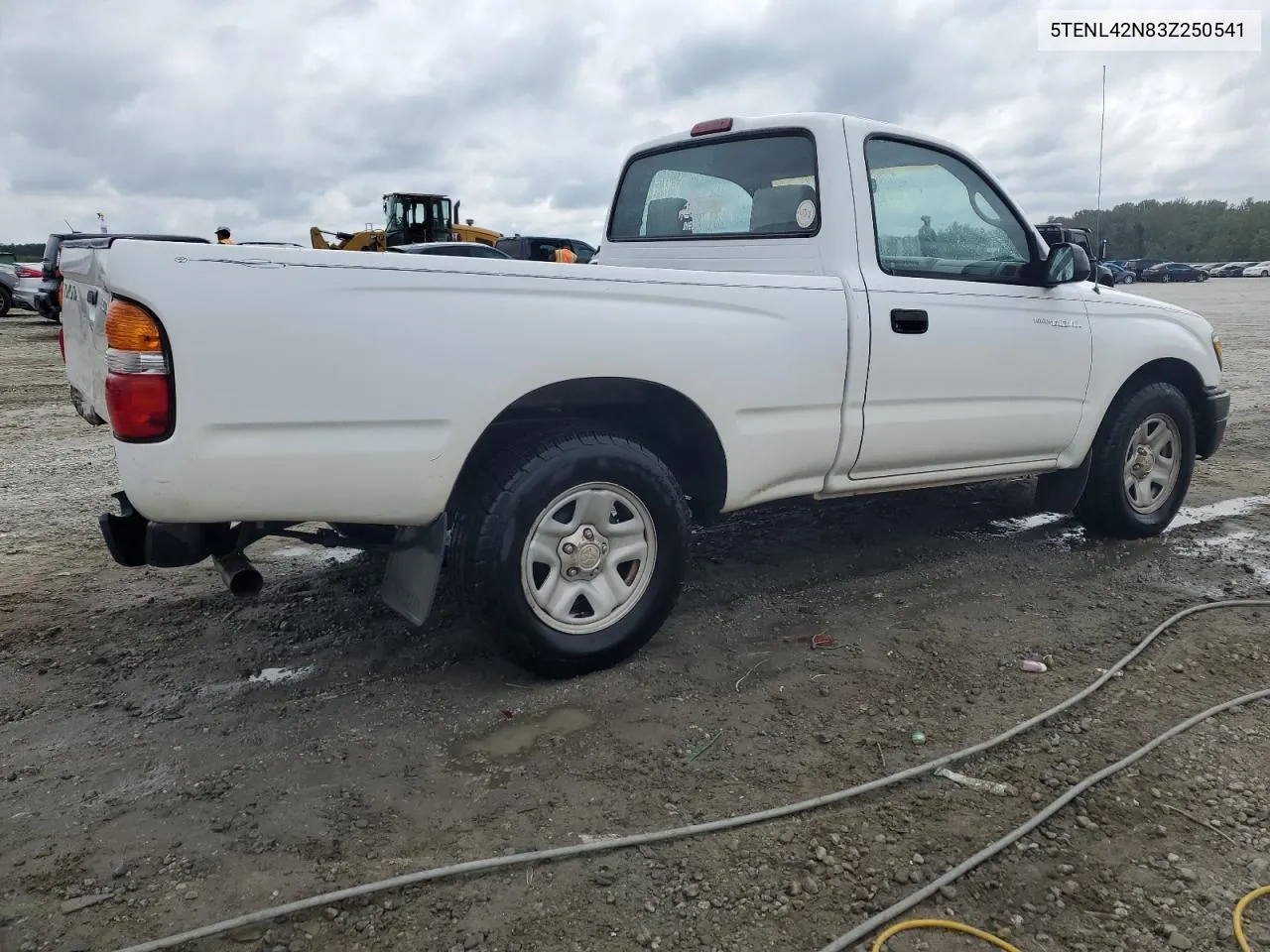 2003 Toyota Tacoma VIN: 5TENL42N83Z250541 Lot: 70763254