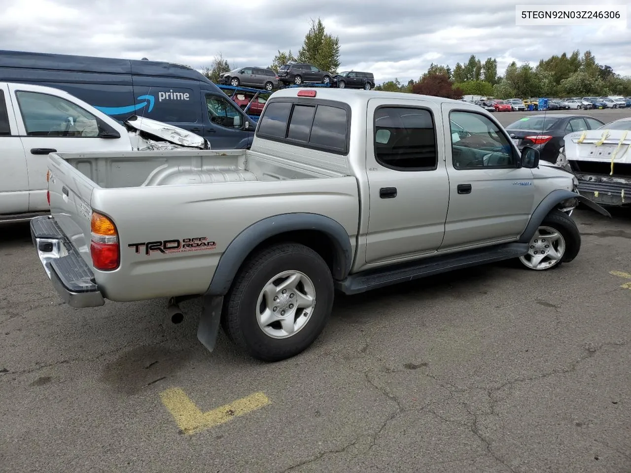 5TEGN92N03Z246306 2003 Toyota Tacoma Double Cab Prerunner