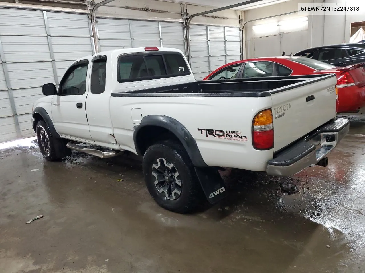 2003 Toyota Tacoma Xtracab VIN: 5TEWN72N13Z247318 Lot: 71532744