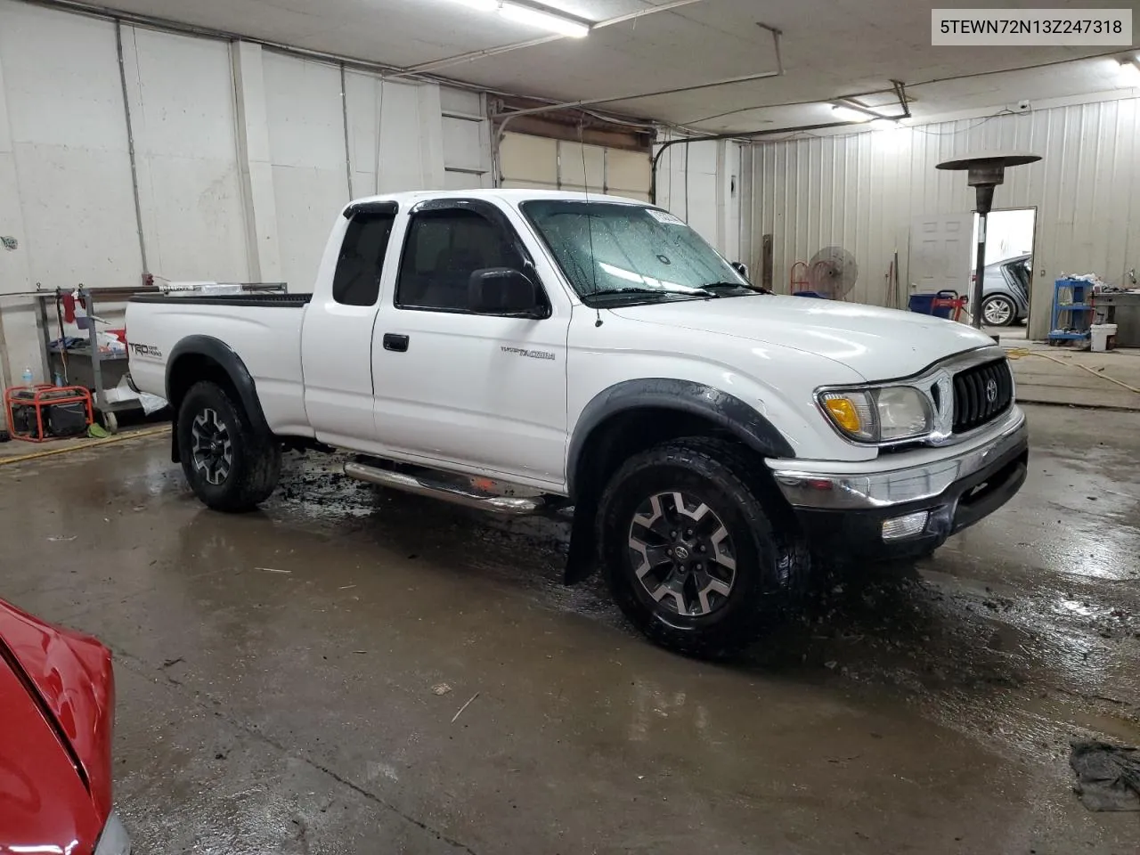 2003 Toyota Tacoma Xtracab VIN: 5TEWN72N13Z247318 Lot: 71532744