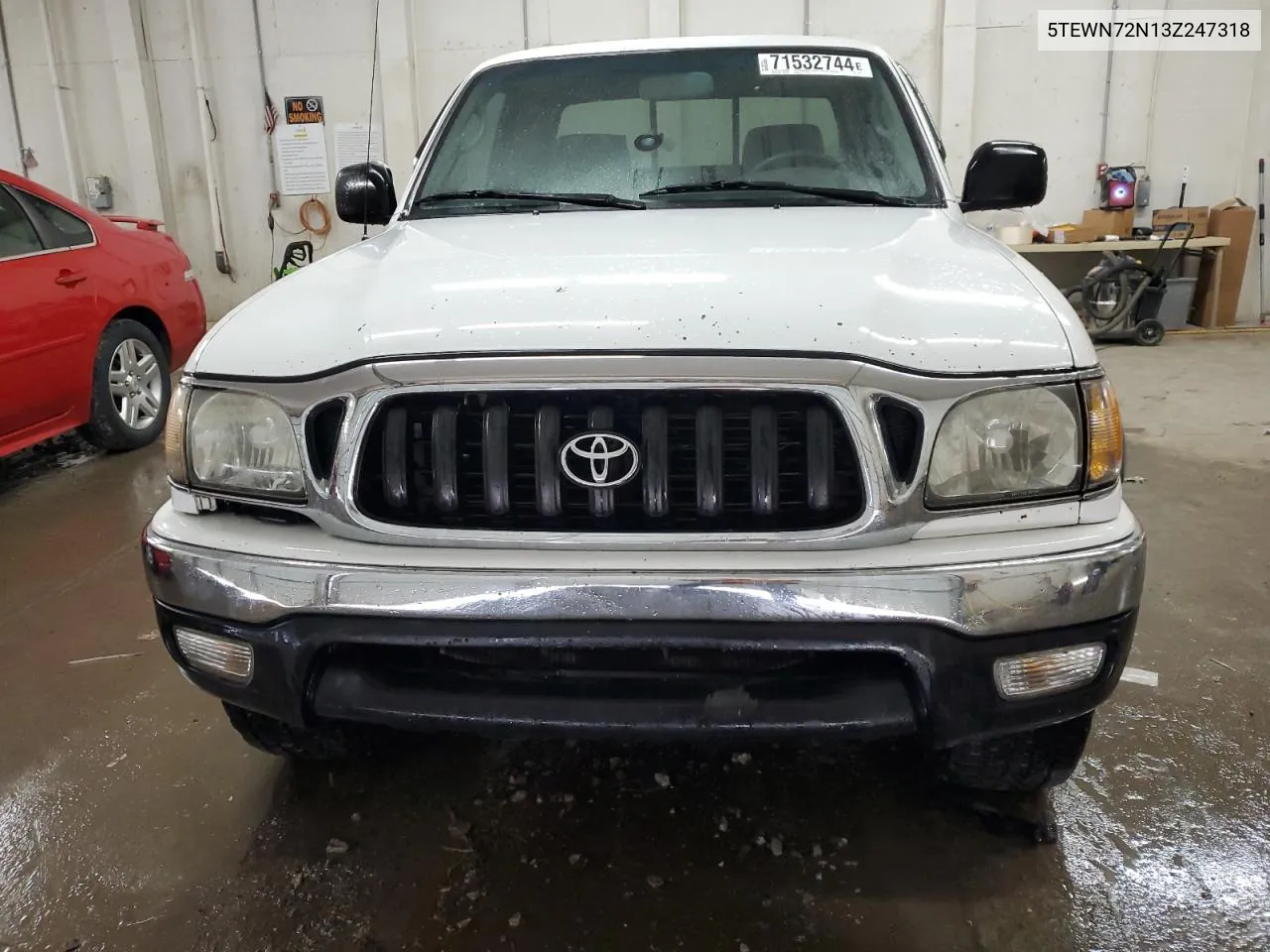 2003 Toyota Tacoma Xtracab VIN: 5TEWN72N13Z247318 Lot: 71532744