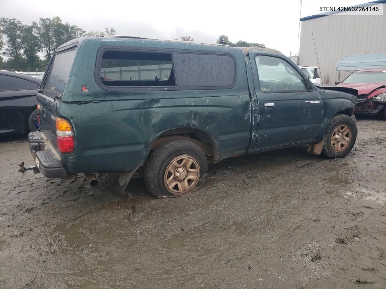 2003 Toyota Tacoma VIN: 5TENL42N63Z264146 Lot: 72072764