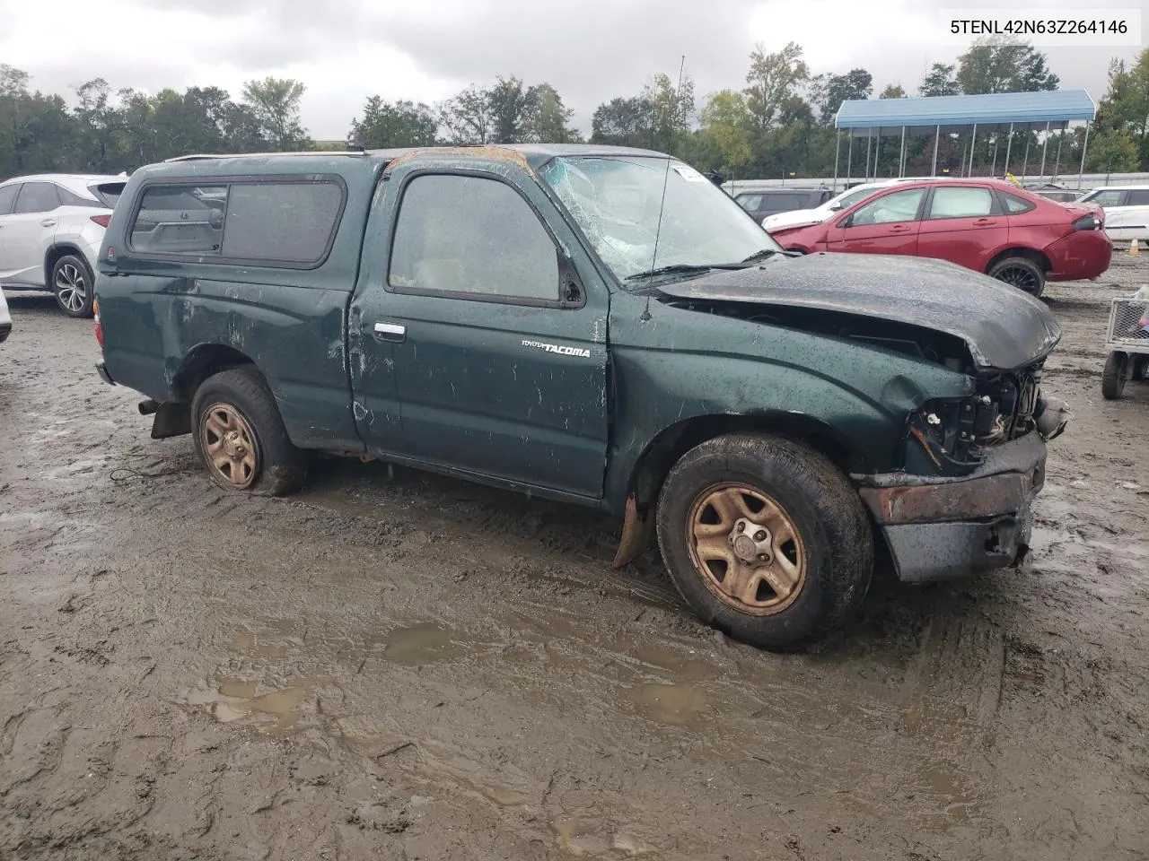 2003 Toyota Tacoma VIN: 5TENL42N63Z264146 Lot: 72072764