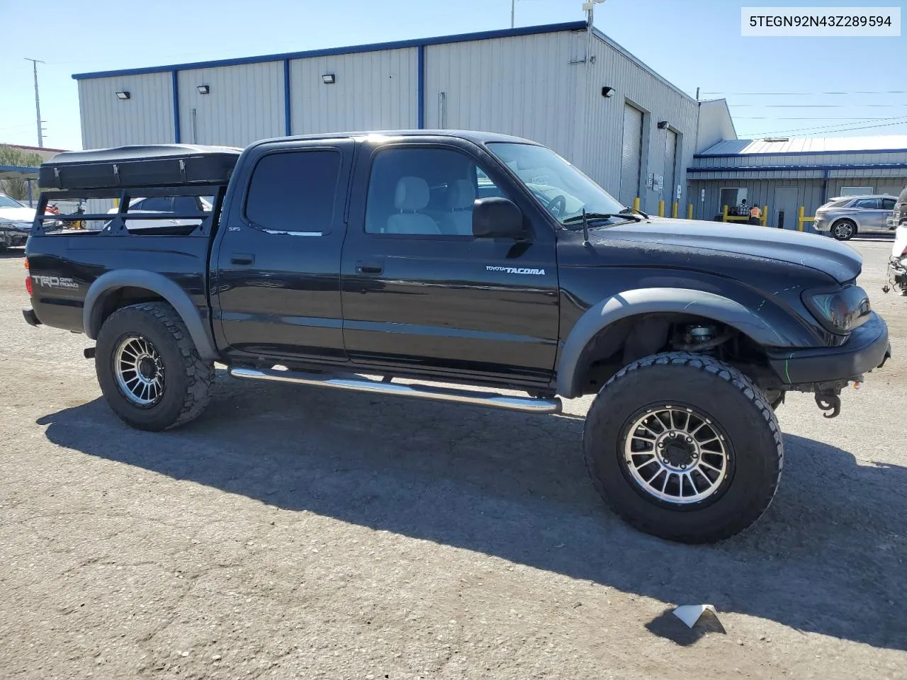 2003 Toyota Tacoma Double Cab Prerunner VIN: 5TEGN92N43Z289594 Lot: 72271764