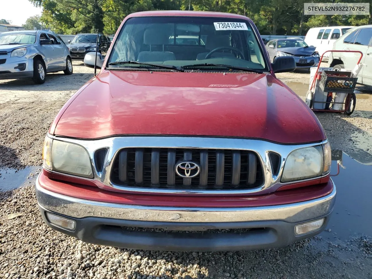 2003 Toyota Tacoma Xtracab VIN: 5TEVL52N93Z276782 Lot: 73041044