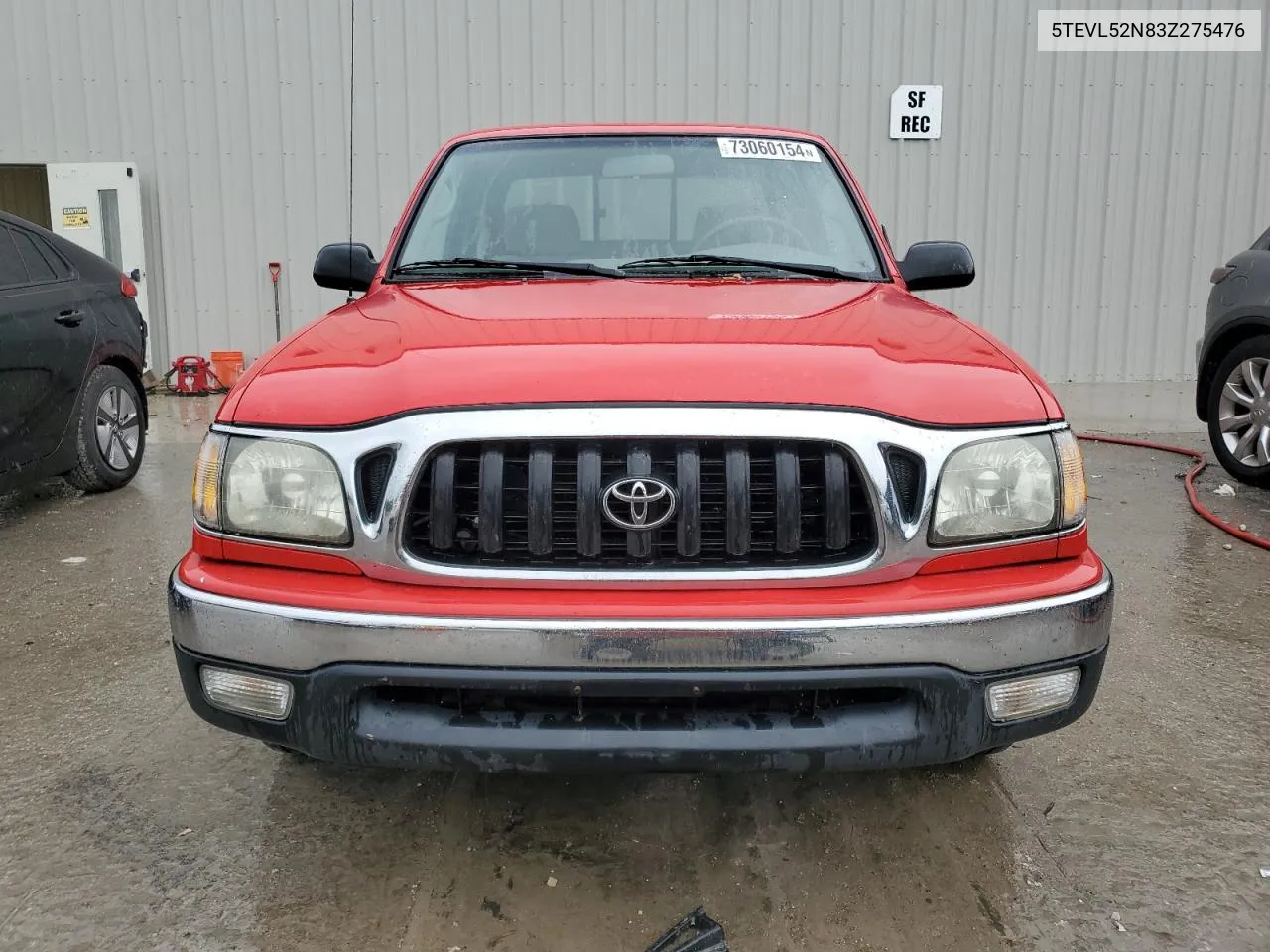 2003 Toyota Tacoma Xtracab VIN: 5TEVL52N83Z275476 Lot: 73060154