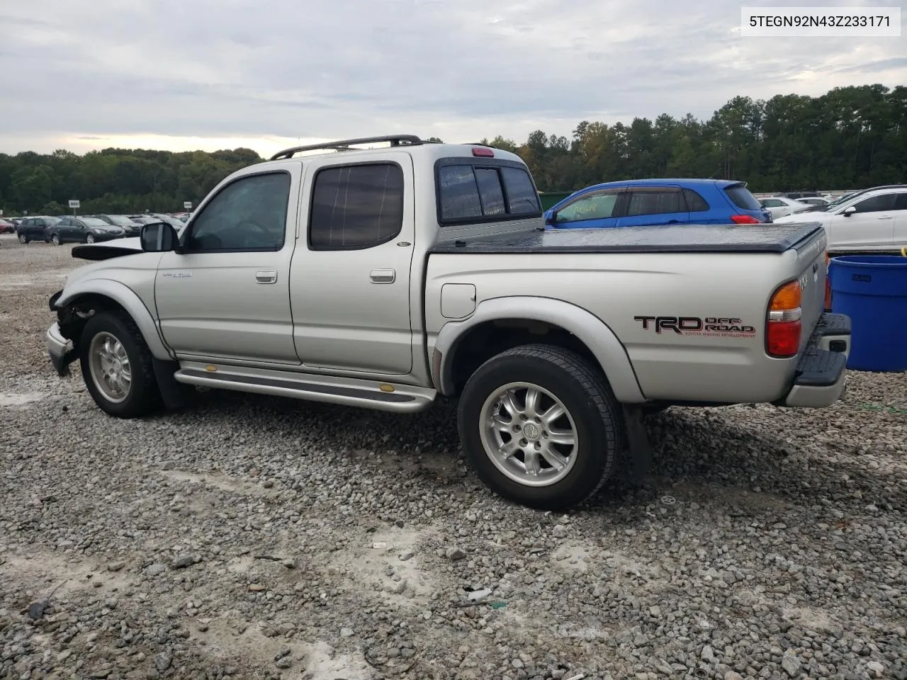 5TEGN92N43Z233171 2003 Toyota Tacoma Double Cab Prerunner