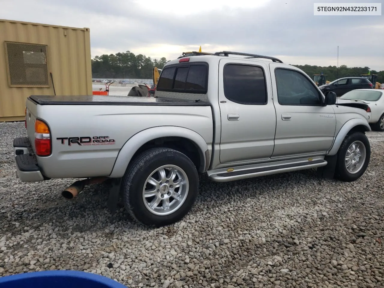 5TEGN92N43Z233171 2003 Toyota Tacoma Double Cab Prerunner