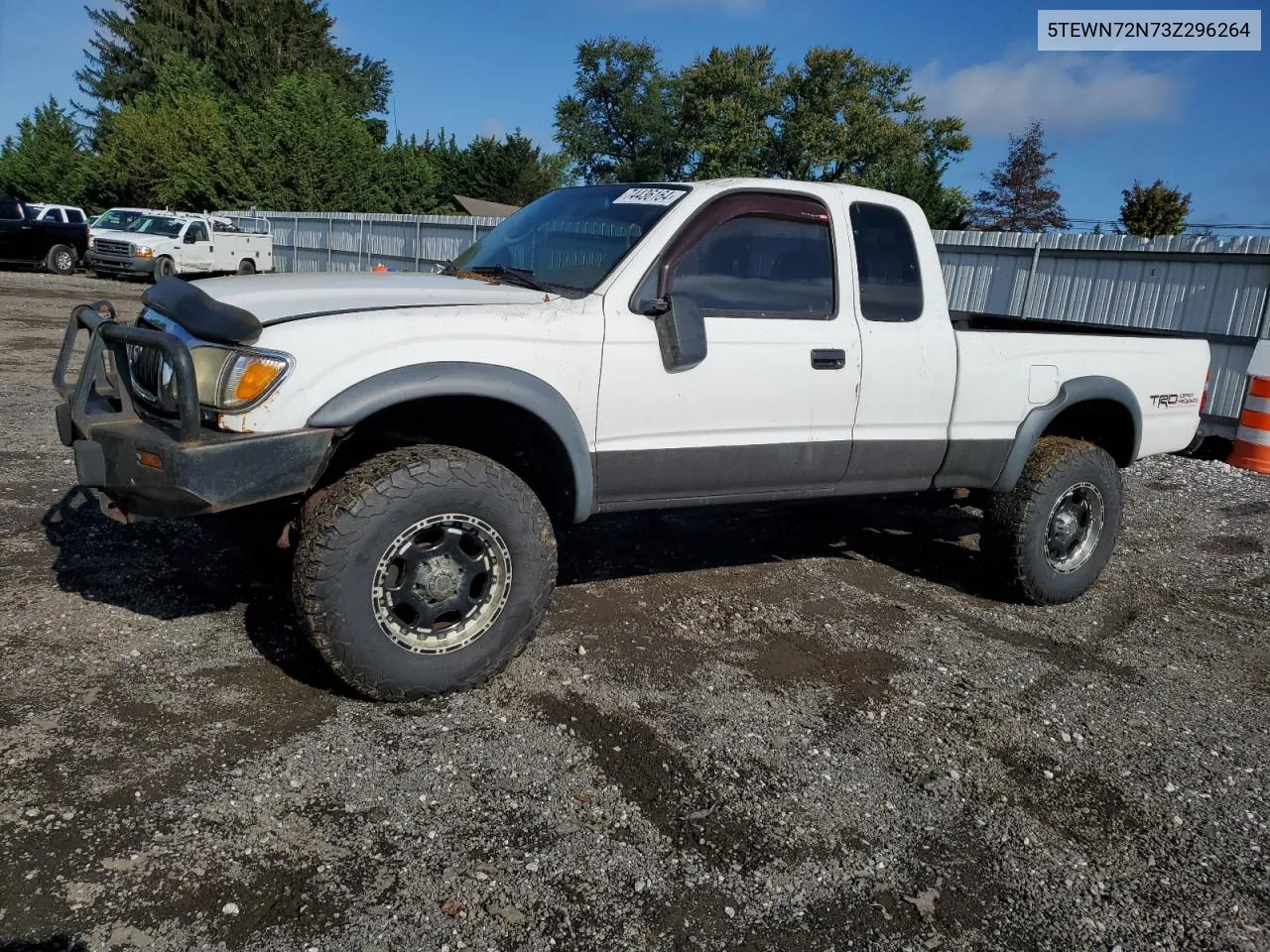 2003 Toyota Tacoma Xtracab VIN: 5TEWN72N73Z296264 Lot: 74436164