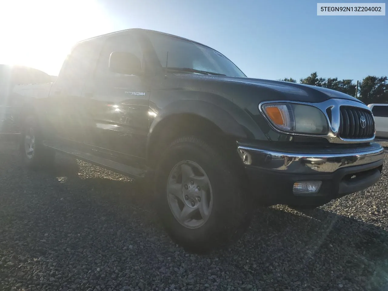 2003 Toyota Tacoma Double Cab Prerunner VIN: 5TEGN92N13Z204002 Lot: 74481784