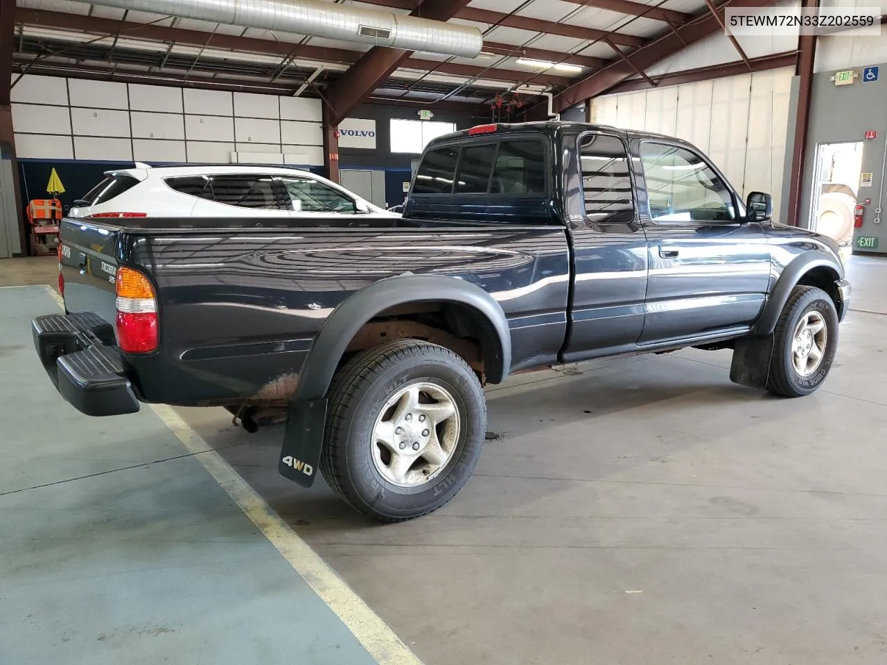 2003 Toyota Tacoma Xtracab VIN: 5TEWM72N33Z202559 Lot: 74531664