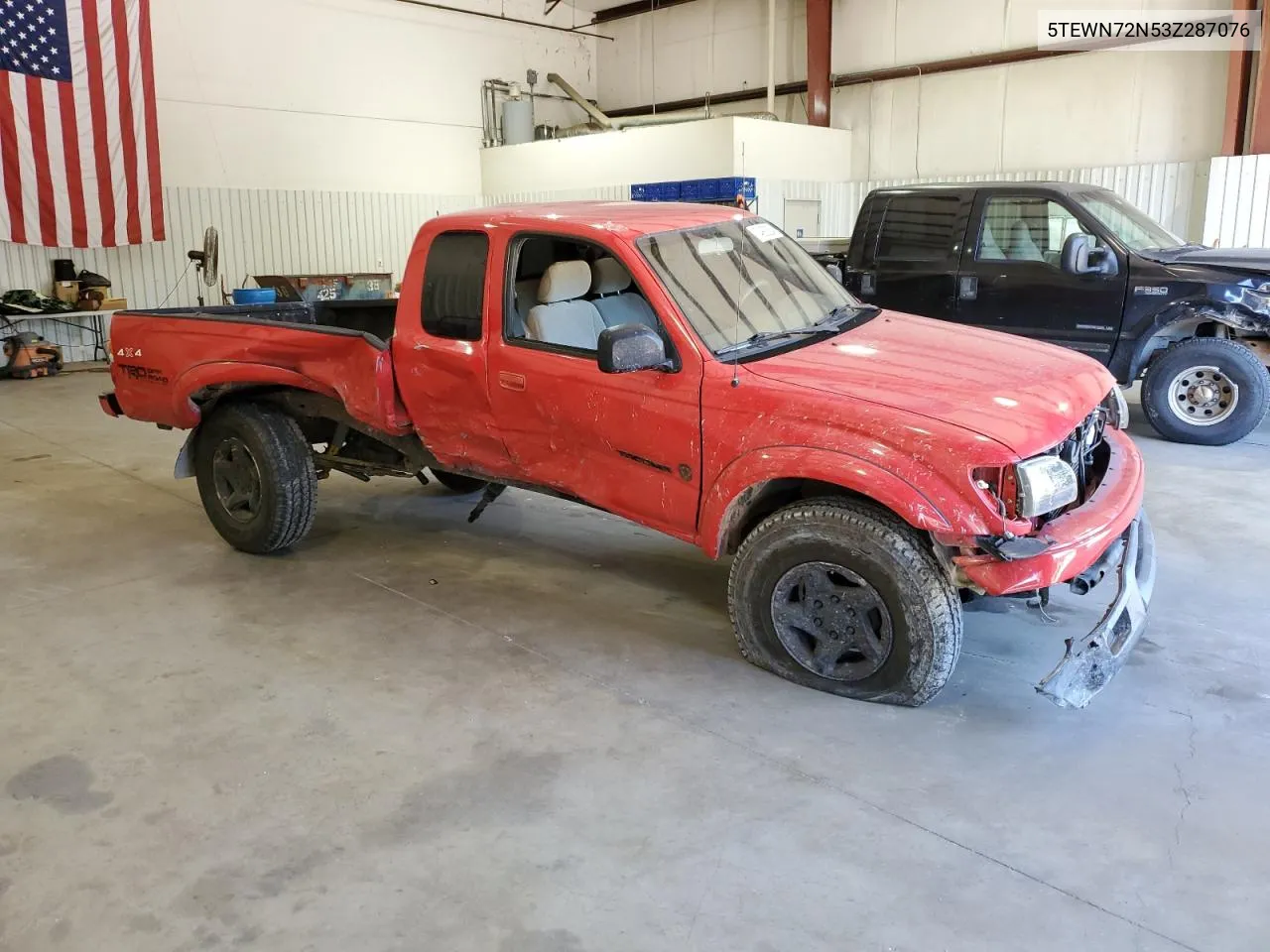 2003 Toyota Tacoma Xtracab VIN: 5TEWN72N53Z287076 Lot: 74993254