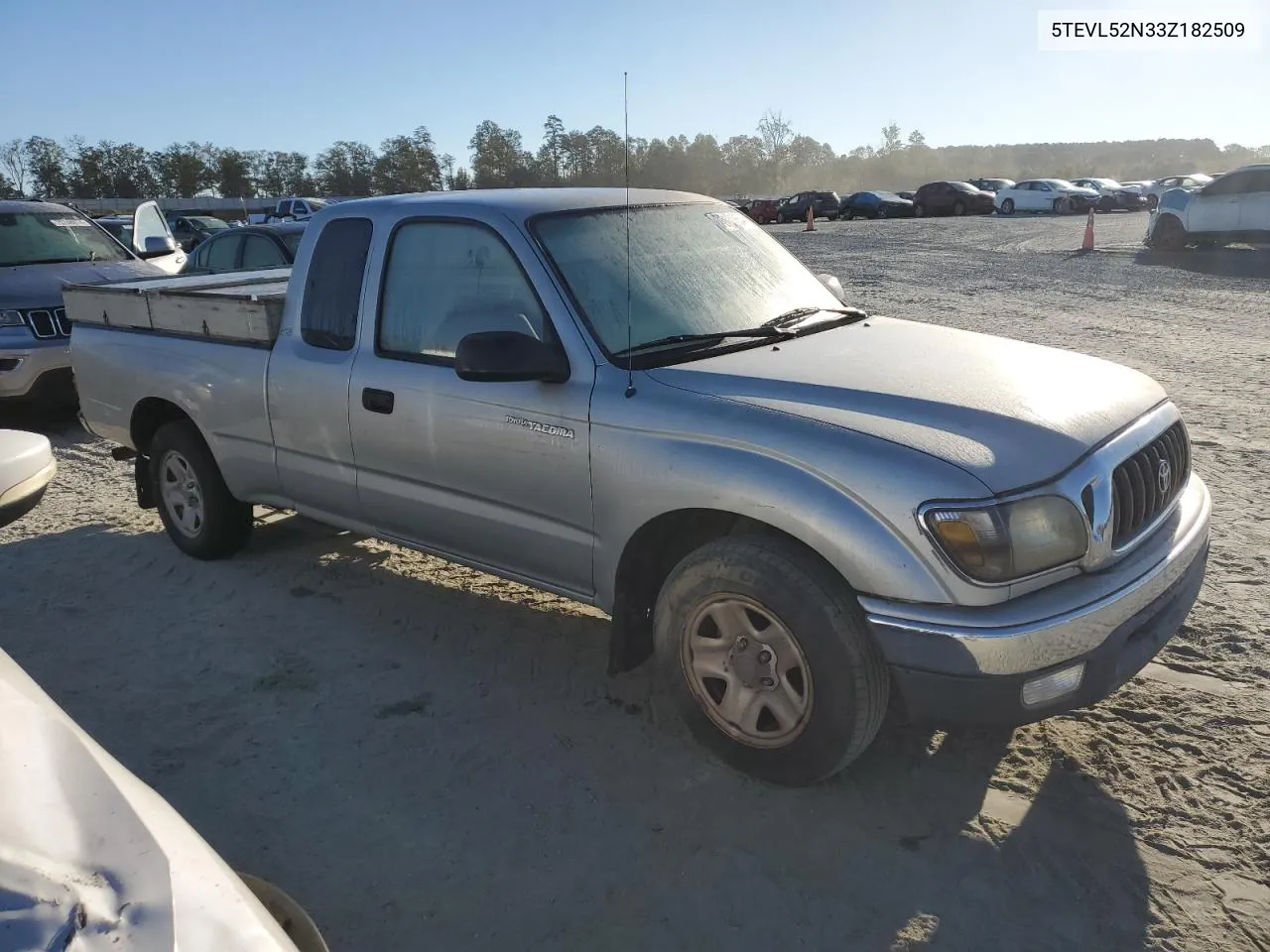 2003 Toyota Tacoma Xtracab VIN: 5TEVL52N33Z182509 Lot: 75101854