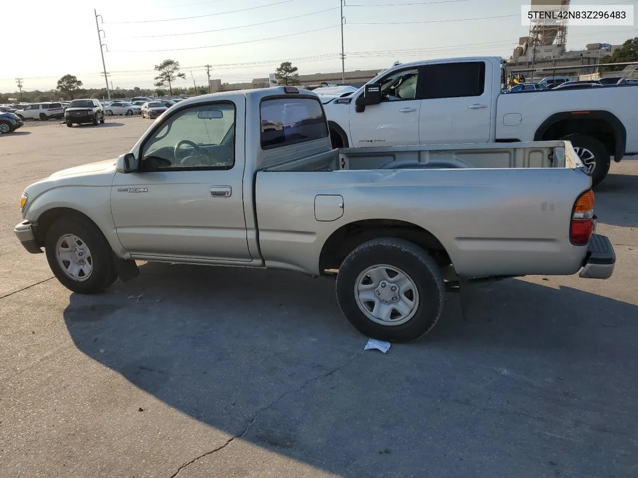 2003 Toyota Tacoma VIN: 5TENL42N83Z296483 Lot: 75332794