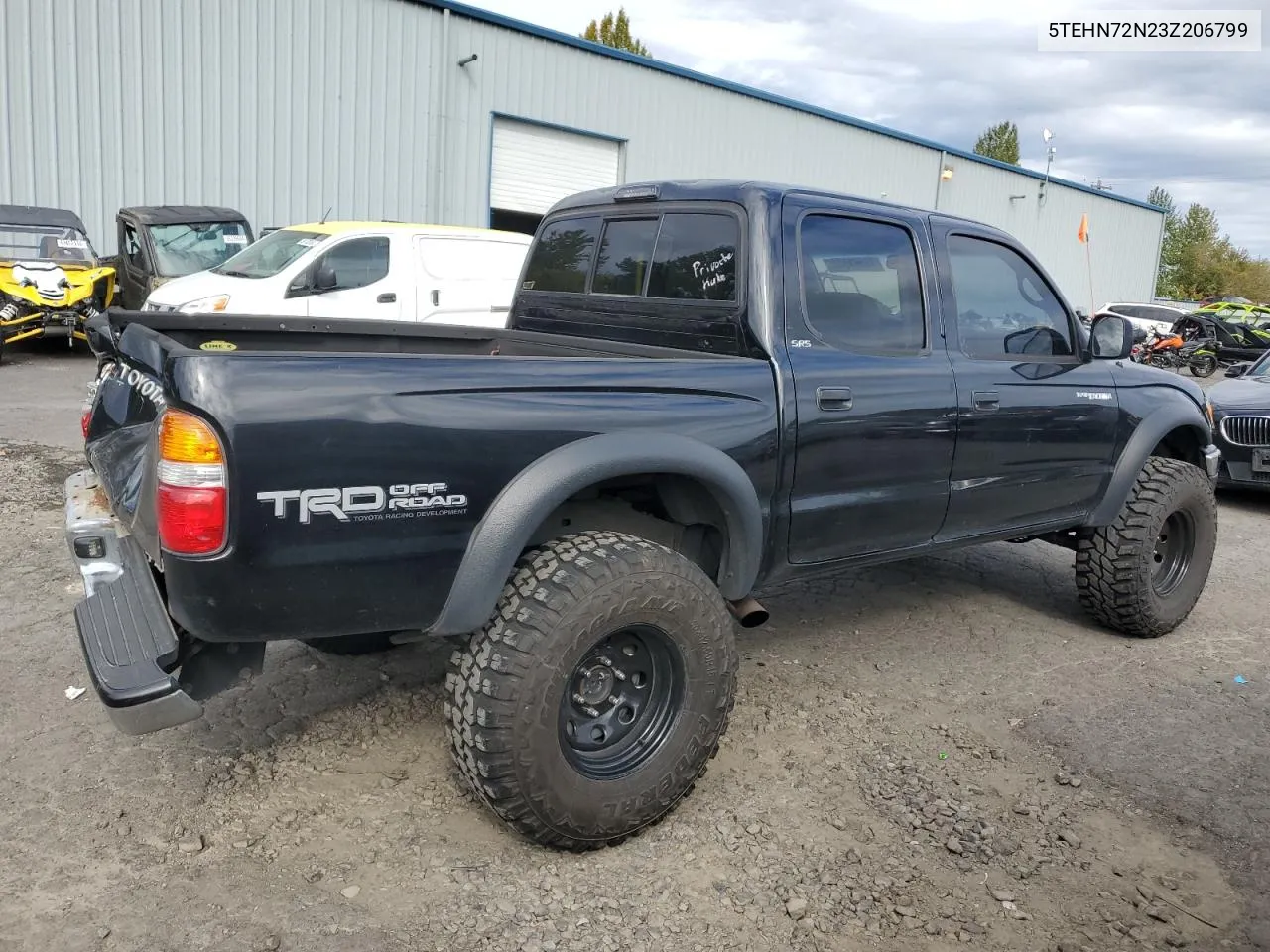 2003 Toyota Tacoma Double Cab VIN: 5TEHN72N23Z206799 Lot: 75561044