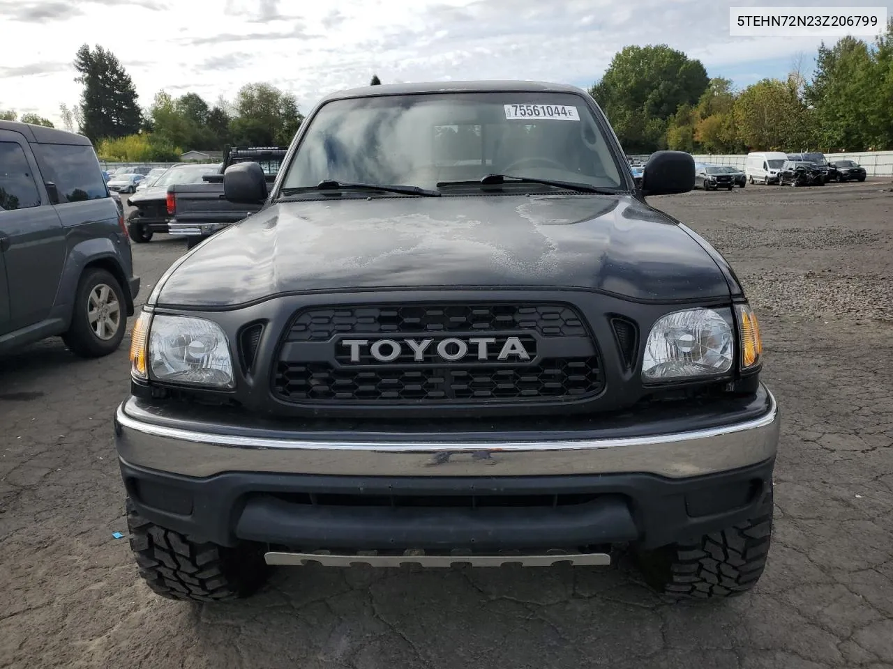 2003 Toyota Tacoma Double Cab VIN: 5TEHN72N23Z206799 Lot: 75561044