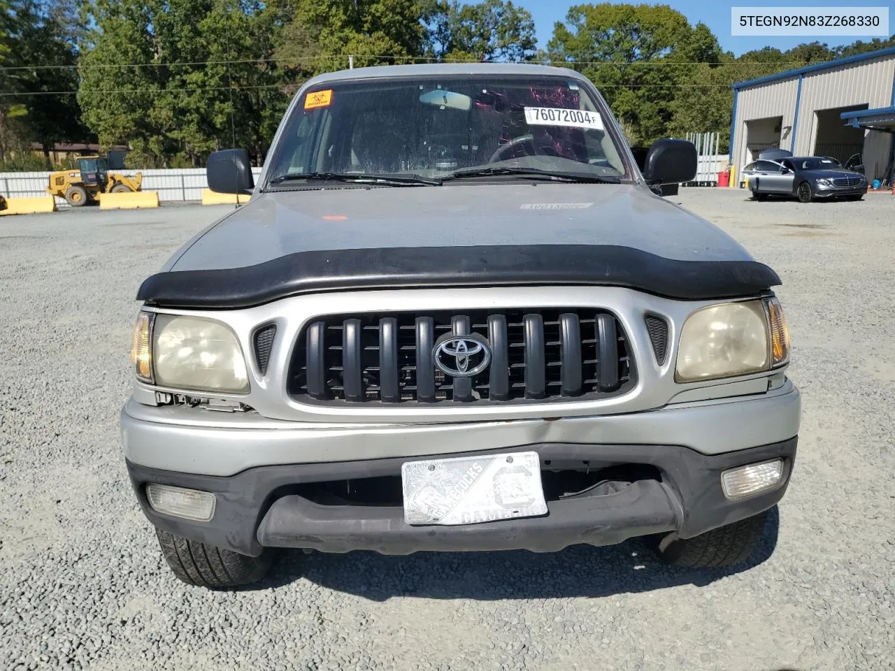 2003 Toyota Tacoma Double Cab Prerunner VIN: 5TEGN92N83Z268330 Lot: 76072004