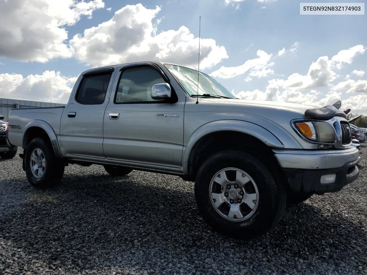 5TEGN92N83Z174903 2003 Toyota Tacoma Double Cab Prerunner