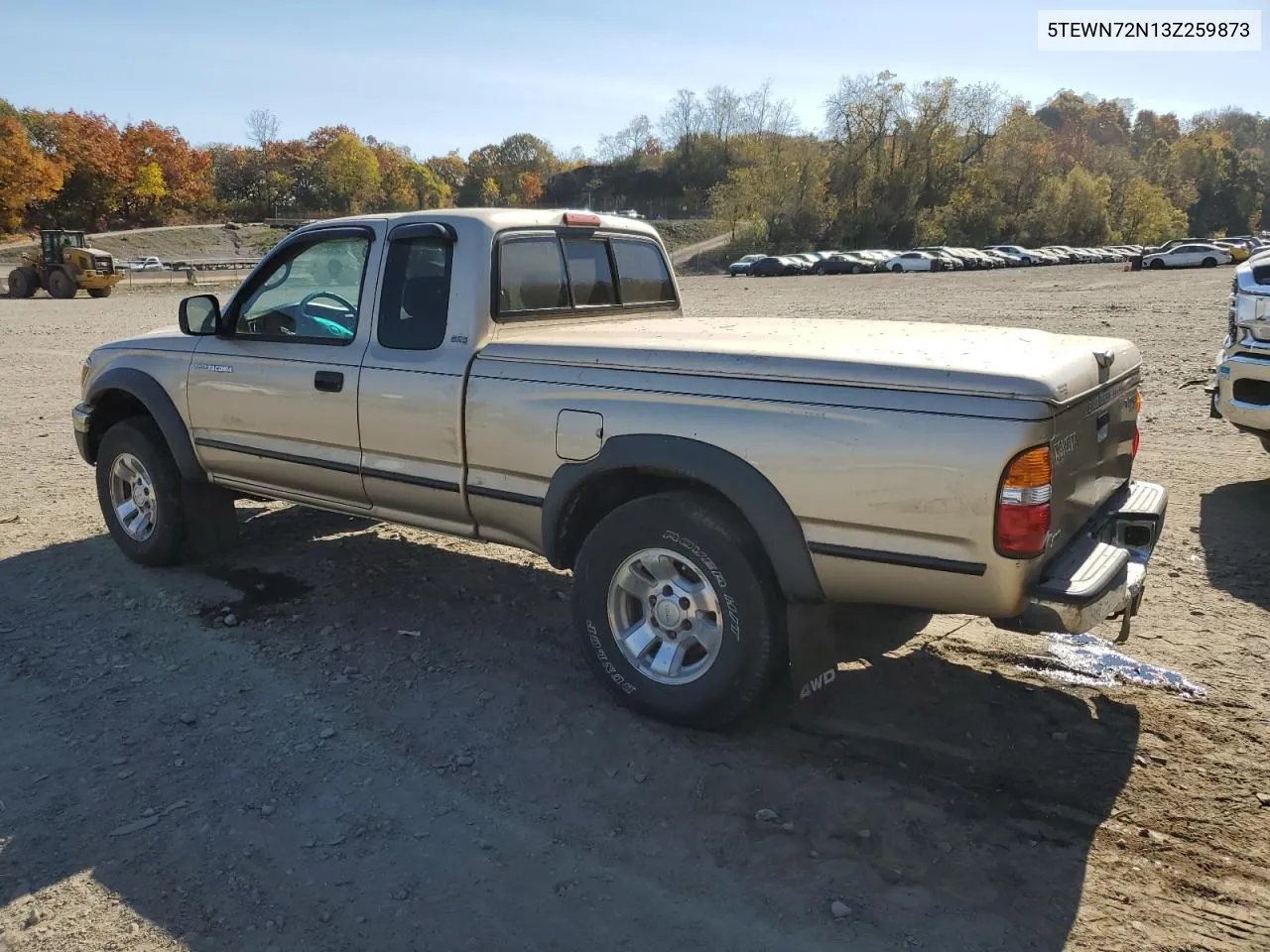 2003 Toyota Tacoma Xtracab VIN: 5TEWN72N13Z259873 Lot: 76697694