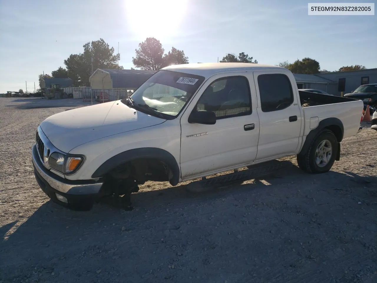 5TEGM92N83Z282005 2003 Toyota Tacoma Double Cab Prerunner