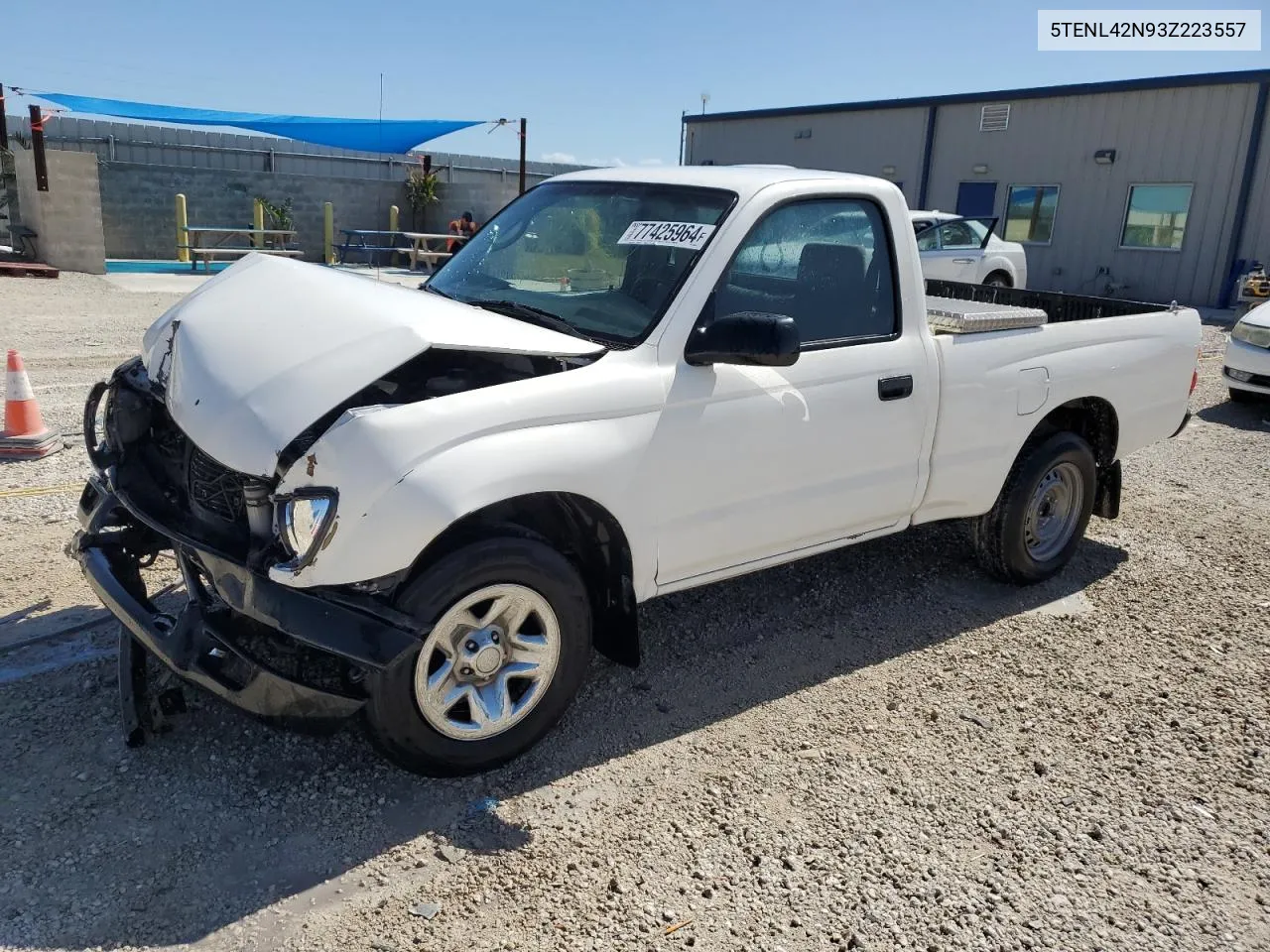 2003 Toyota Tacoma VIN: 5TENL42N93Z223557 Lot: 77425964