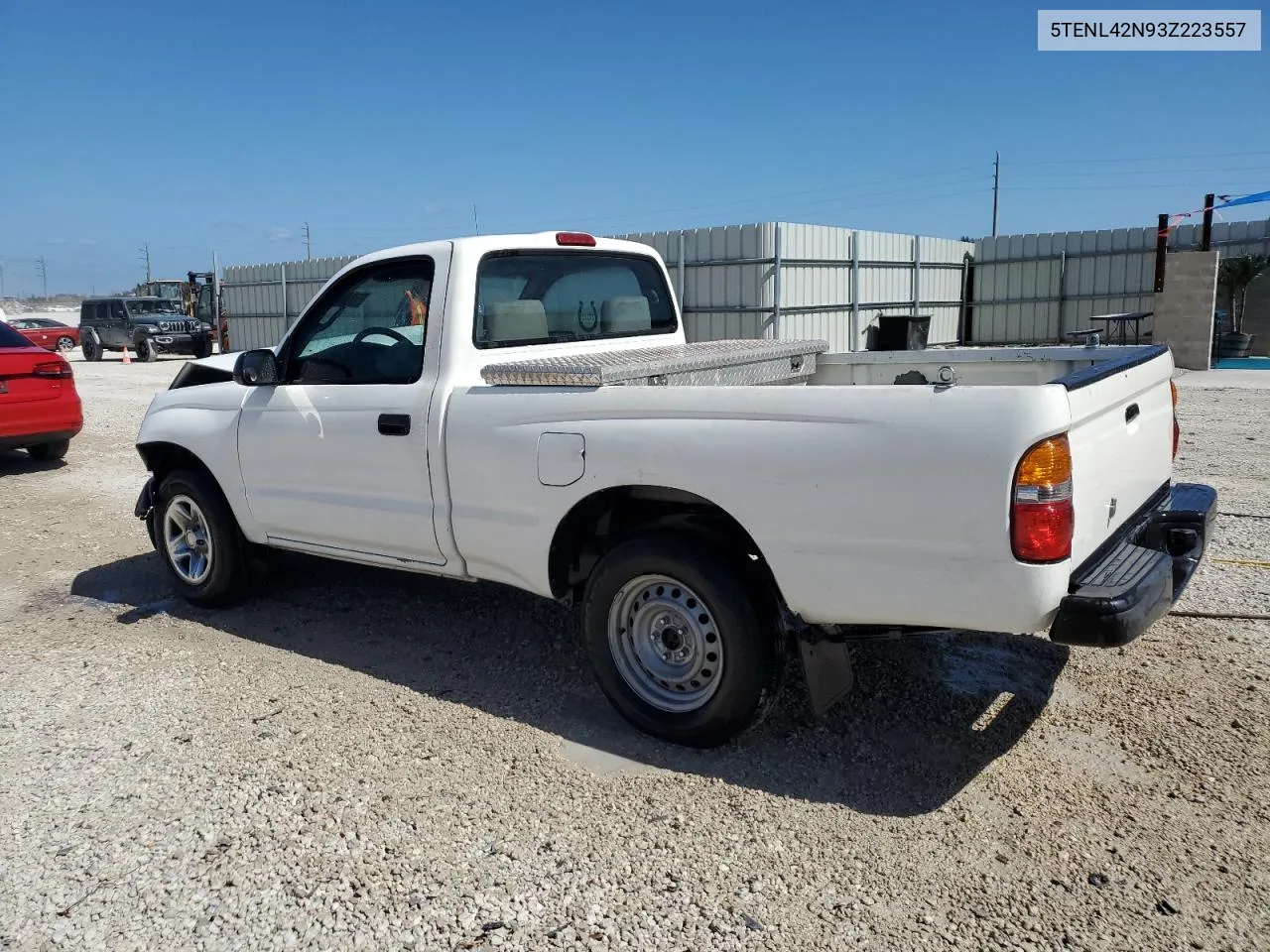 2003 Toyota Tacoma VIN: 5TENL42N93Z223557 Lot: 77425964