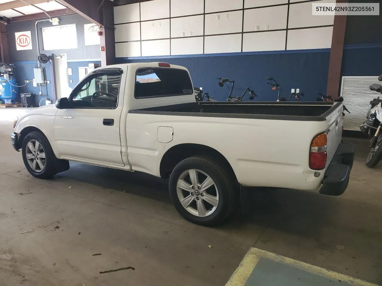 2003 Toyota Tacoma VIN: 5TENL42N93Z205561 Lot: 77763224