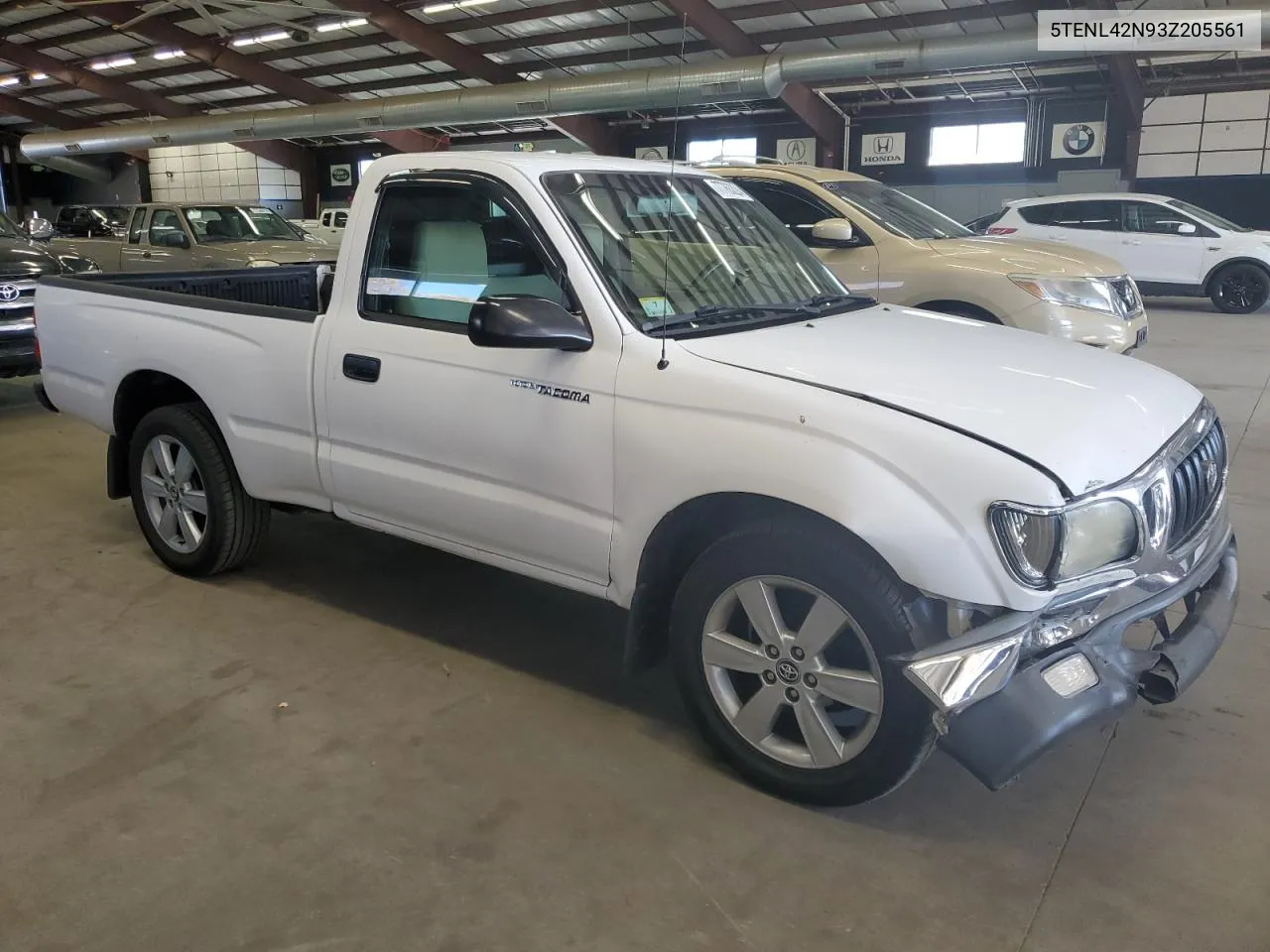 2003 Toyota Tacoma VIN: 5TENL42N93Z205561 Lot: 77763224