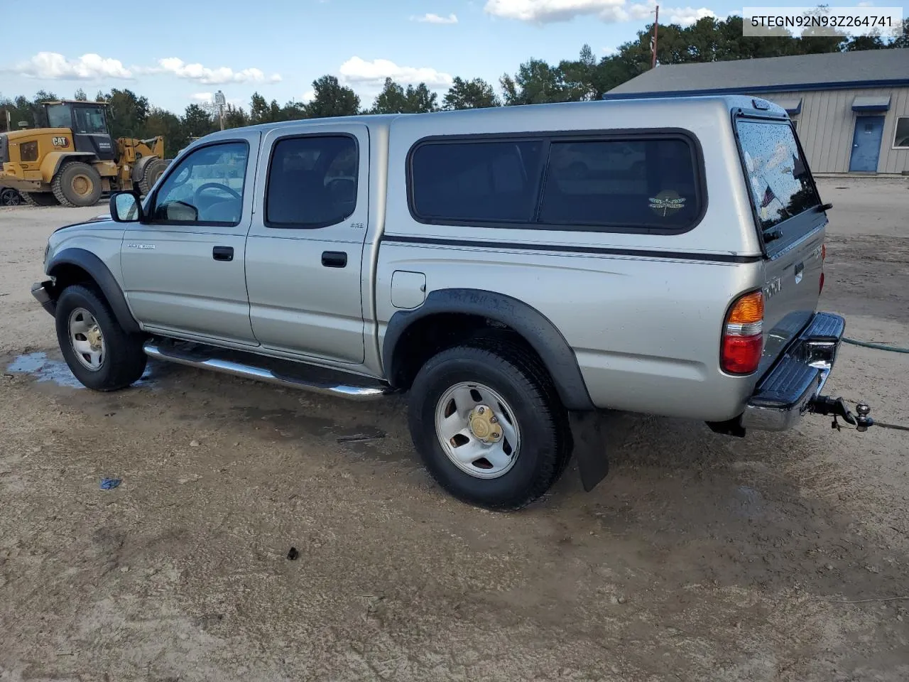 2003 Toyota Tacoma Double Cab Prerunner VIN: 5TEGN92N93Z264741 Lot: 78541224