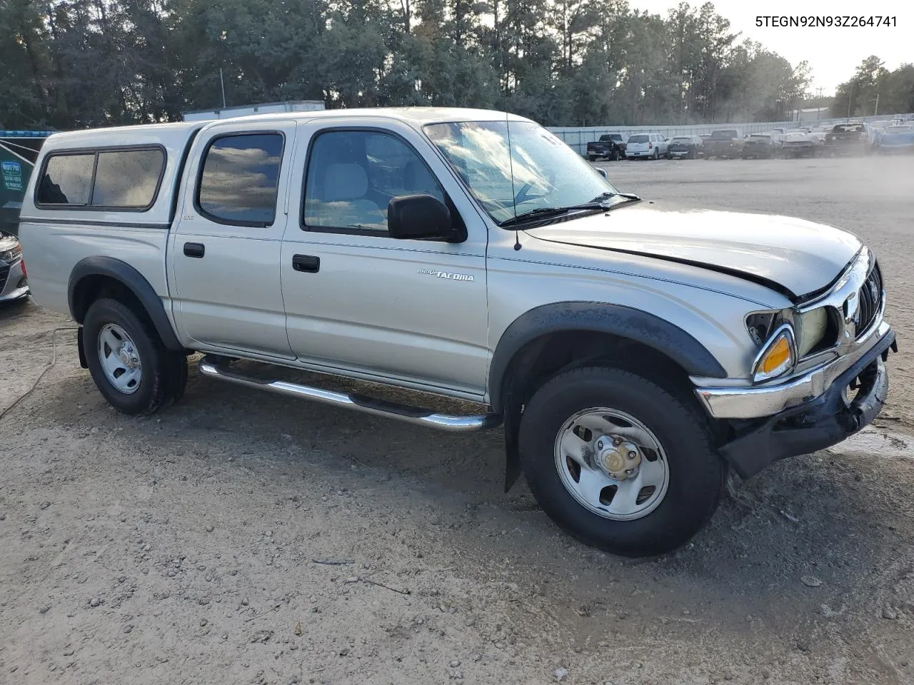 2003 Toyota Tacoma Double Cab Prerunner VIN: 5TEGN92N93Z264741 Lot: 78541224