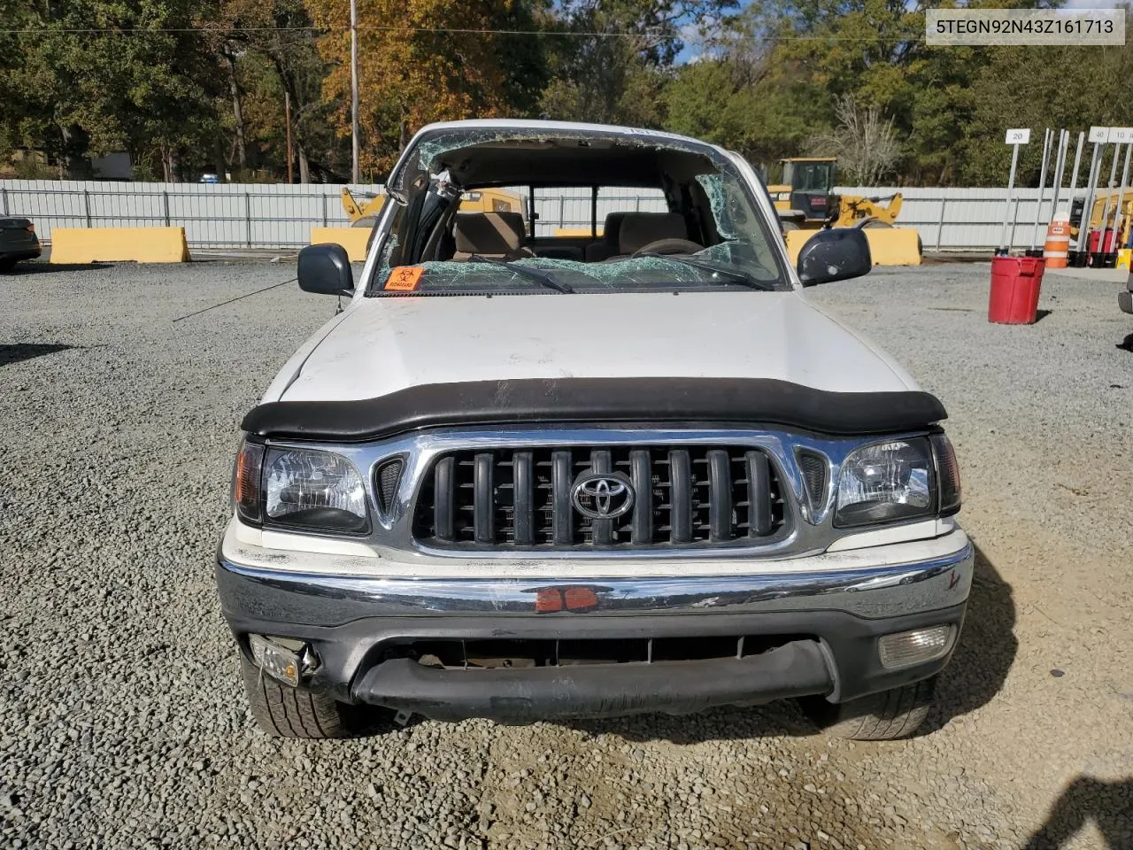 2003 Toyota Tacoma Double Cab Prerunner VIN: 5TEGN92N43Z161713 Lot: 78711314