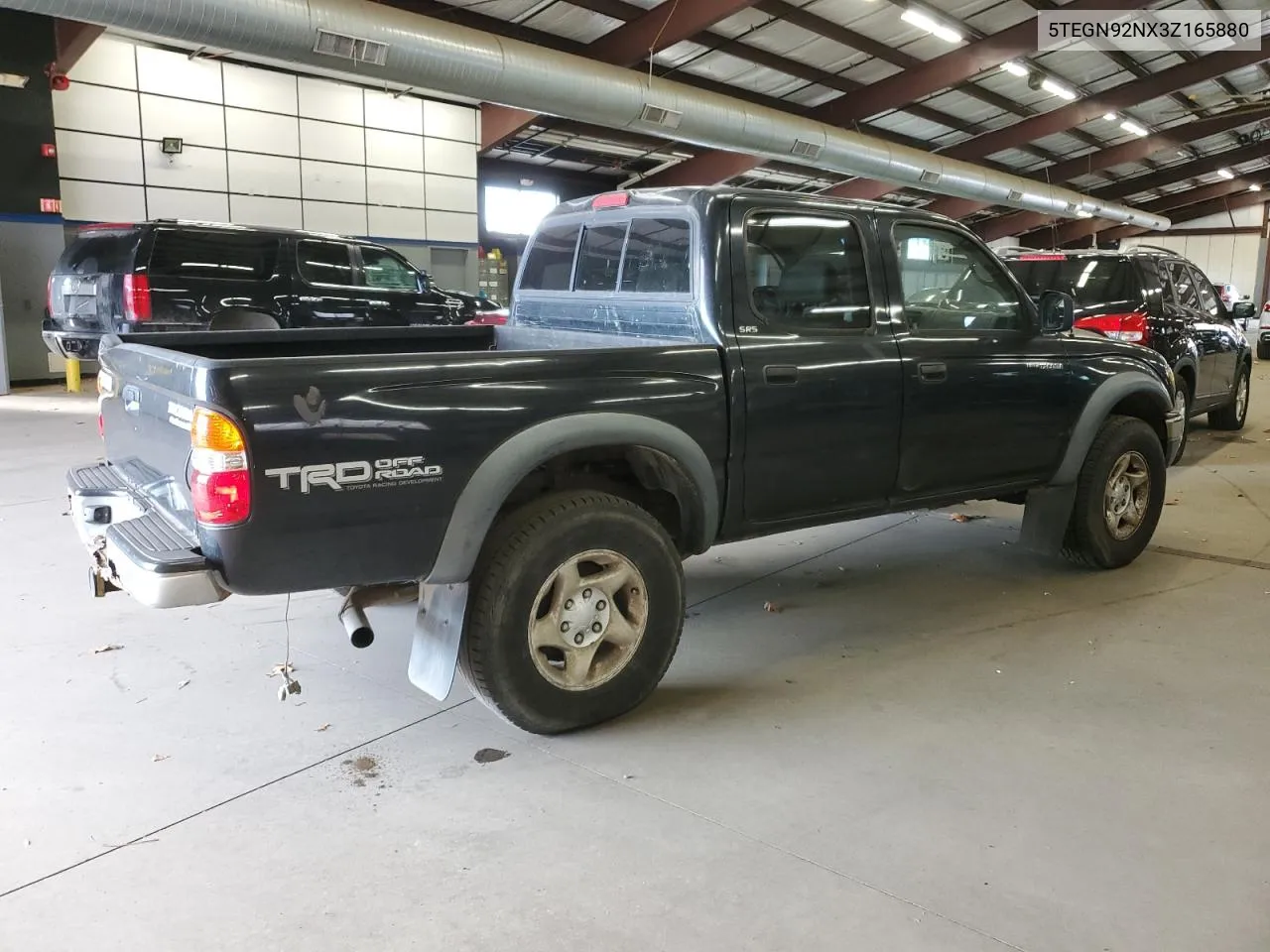 2003 Toyota Tacoma Double Cab Prerunner VIN: 5TEGN92NX3Z165880 Lot: 78830784