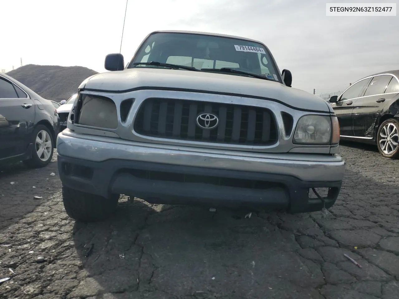 2003 Toyota Tacoma Double Cab Prerunner VIN: 5TEGN92N63Z152477 Lot: 79144484