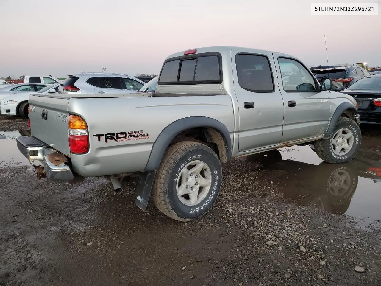 2003 Toyota Tacoma Double Cab VIN: 5TEHN72N33Z295721 Lot: 79178564