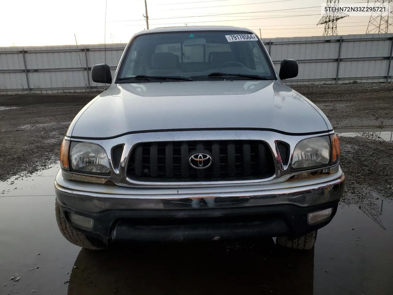 2003 Toyota Tacoma Double Cab VIN: 5TEHN72N33Z295721 Lot: 79178564