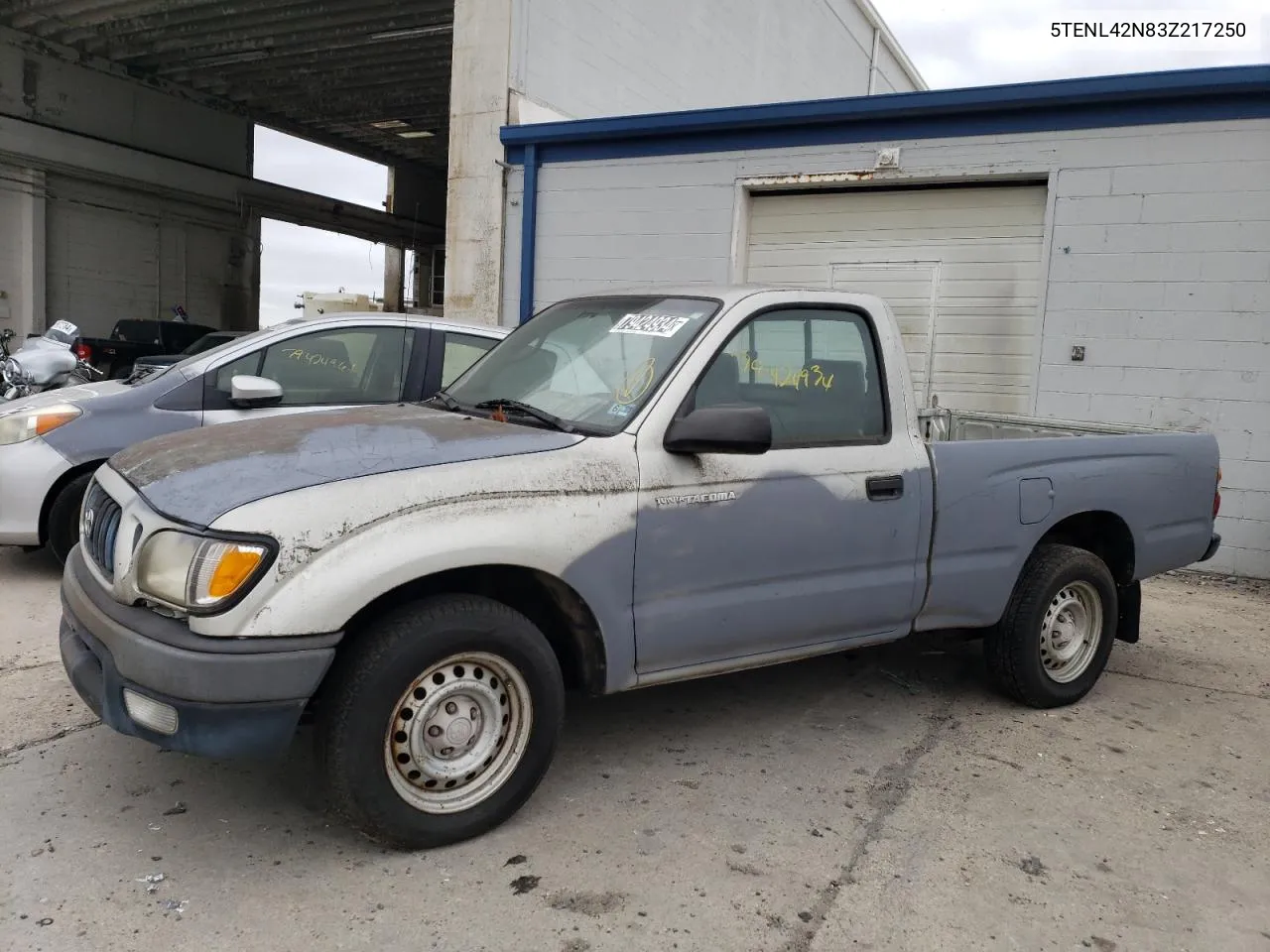 2003 Toyota Tacoma VIN: 5TENL42N83Z217250 Lot: 79424934